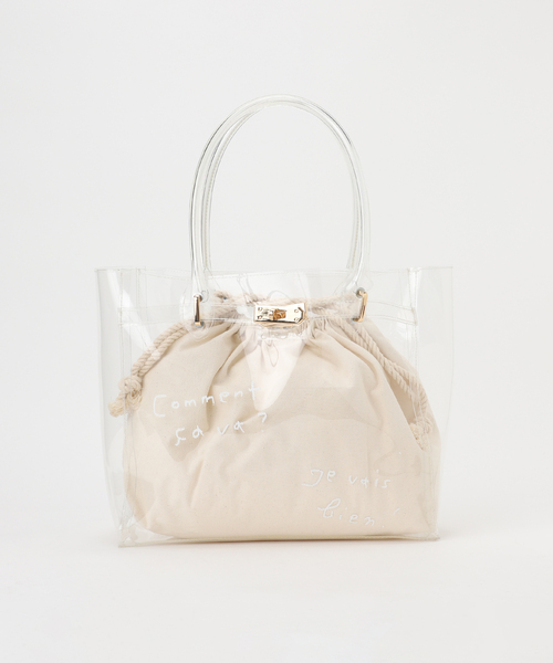 SLOBE IENA（スローブイエナ） トートバッグ Lundi SLOBE別注 PVC