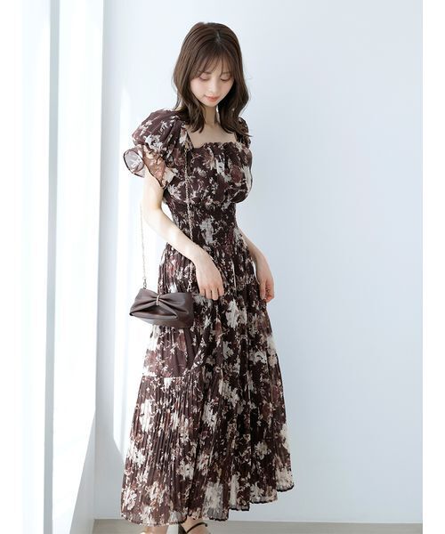 SNIDEL（スナイデル） ワンピース Sustainableオフショルギャザー