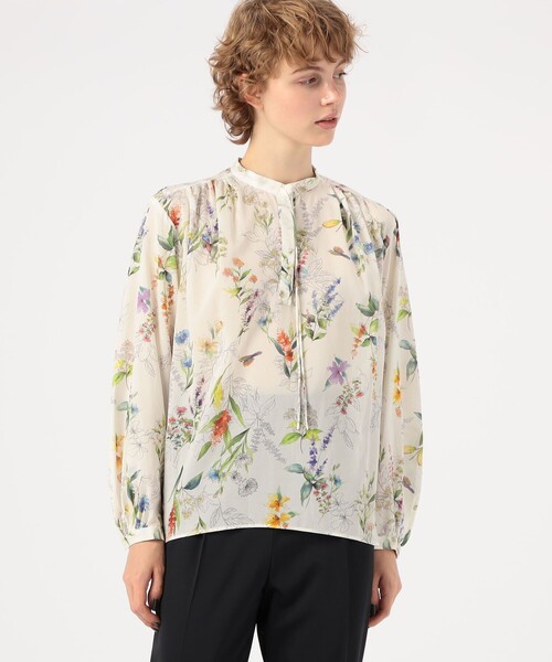「TOMORROWLAND collection」 長袖ブラウス 36 ホワイト系その他 レディース_画像3