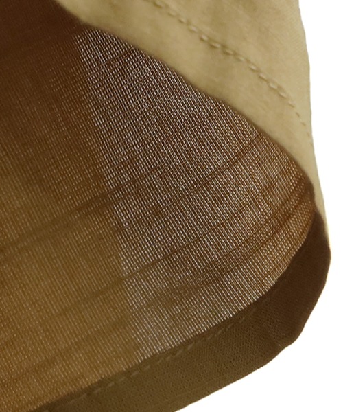「antiqua」 長袖シャツ ONESIZE ブラック レディース_画像4