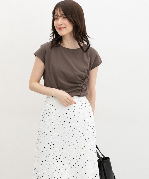 Honeys（ハニーズ） tシャツ 「ハニさら・接触冷感・UVカット