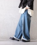 「soulberry」 デニムパンツ L ブル...の詳細画像3