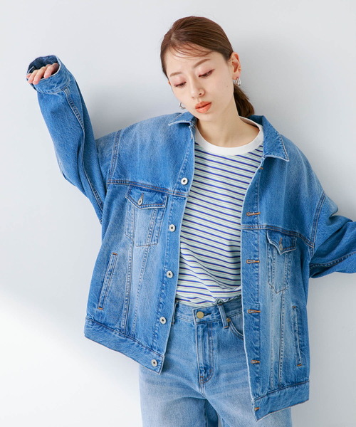 「STAR&STRIPE」 半袖Tシャツ MEDIUM ブルー系その他 レディース_画像5