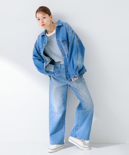 「STAR&STRIPE」 半袖Tシャツ MEDIUM ブルー系その他 レディース_画像7