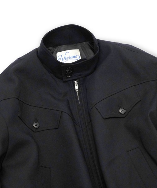 VIVIANO（ヴィヴィアーノ） ブルゾン アウター Gabardine Balloon 
