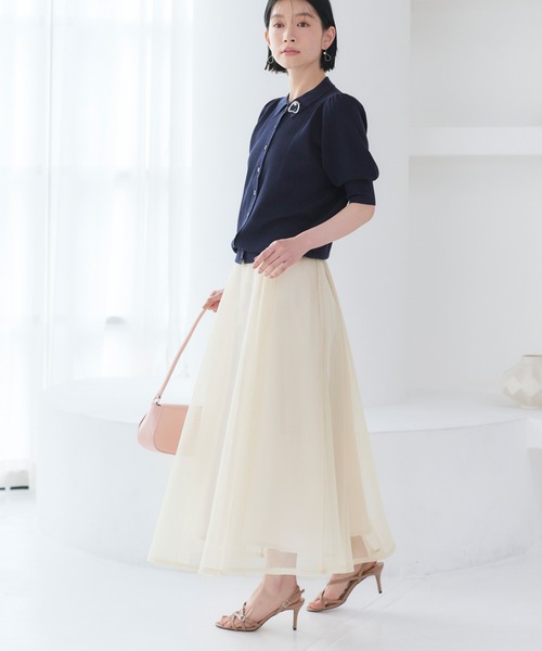 「RUIRUE BOUTIQUE」 フレアスカート M ブラック レディース_画像2