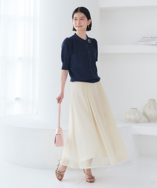 「RUIRUE BOUTIQUE」 フレアスカート M ブラック レディース_画像4