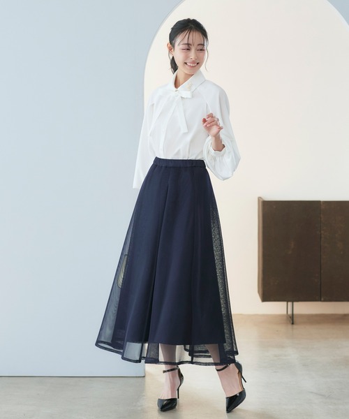 「RUIRUE BOUTIQUE」 フレアスカート M ブラック レディース_画像7