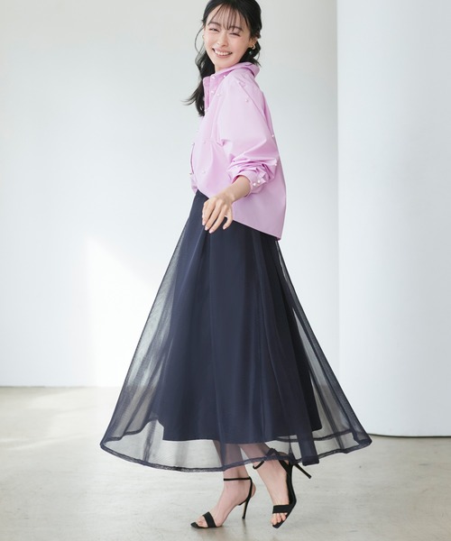 「RUIRUE BOUTIQUE」 フレアスカート M ブラック レディース_画像9