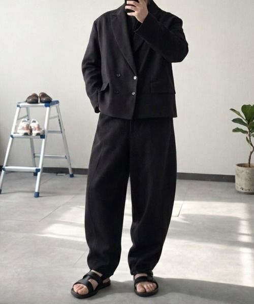 「Nilway」 スラックス MEDIUM グレー メンズ_画像7