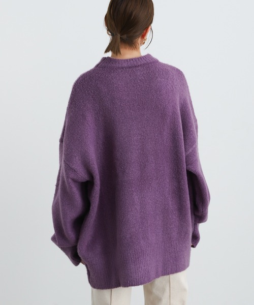 ★新品タグ付き★マイストラーダ★袖ボリュームニット★モカ★ select MOCA（セレクトモカ） ニット セーター 2021 AW オーバーサイズ