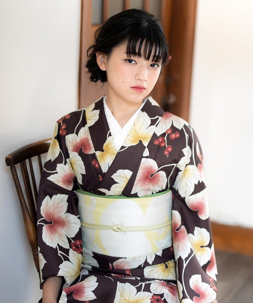 KIMONOMACHI 京袋帯 日向の白猫 レディース : ZOZOTOWN Yahoo!店