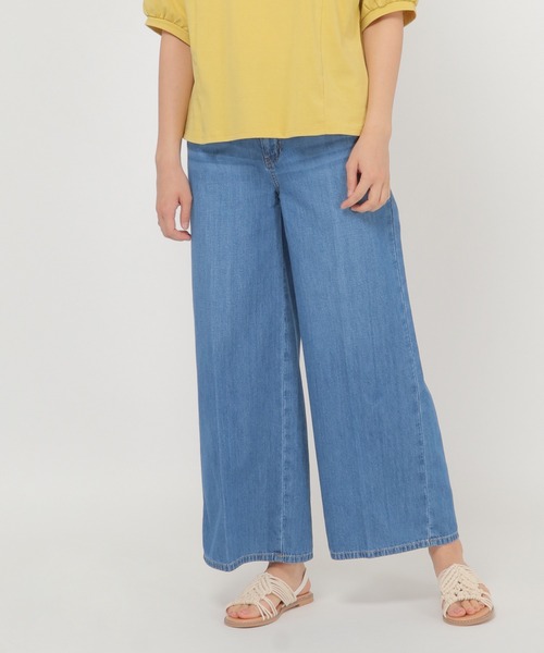 パンツ デニム ジーンズ ライトオンスデニムワイドパンツ Zozotown Paypayモール店 通販 Paypayモール