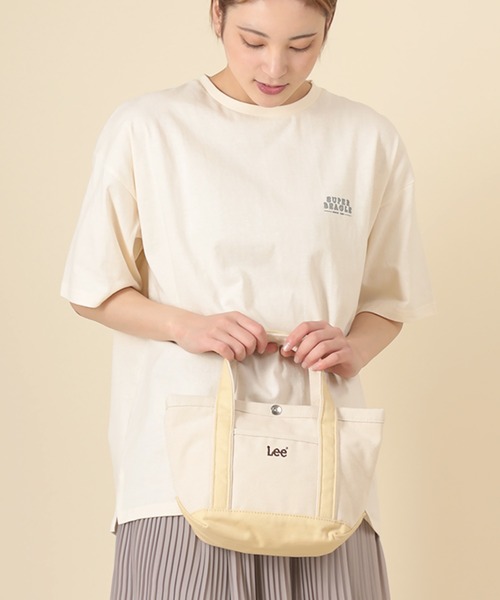 Lee（リー） トートバッグ 「Lee/リー」ブランドロゴ キャンバス