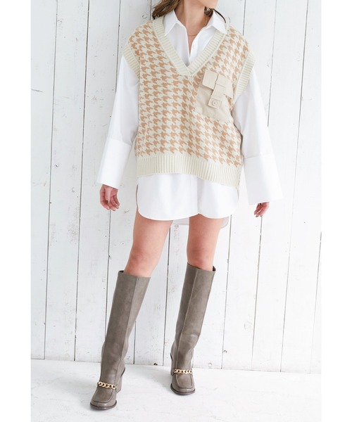 ALEXIA STAM（アリシアスタン） ブーツ Chain Long Boots/チェーン