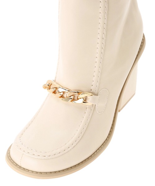 ALEXIA STAM（アリシアスタン） ブーツ Chain Long Boots/チェーン