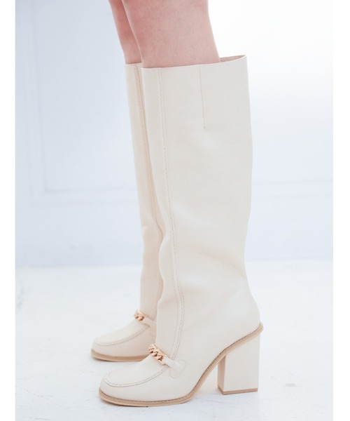 ALEXIA STAM（アリシアスタン） ブーツ Chain Long Boots/チェーン