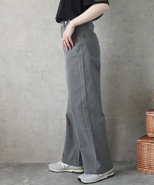 Emma（エマ） ワイドパンツ ジーンズ デニム デニムパンツ リサイクル