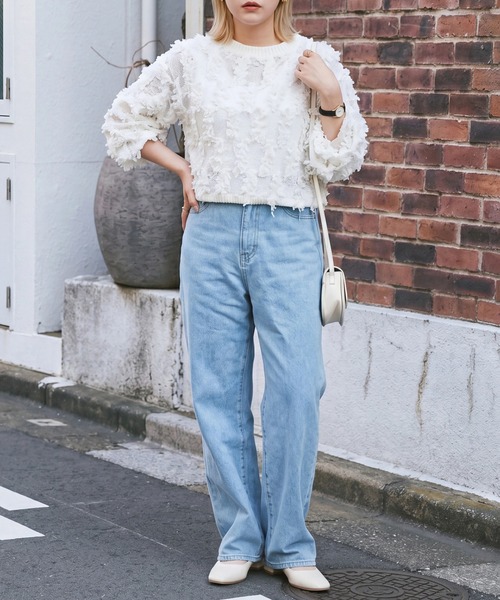 Emma（エマ） ワイドパンツ ジーンズ デニム デニムパンツ リサイクル