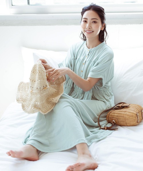 GLAY LiB CAFE 2009 半袖パジャマワンピース パーカー付き fran de lingerie パジャマ ルームウェア bumpy半袖ワンピース