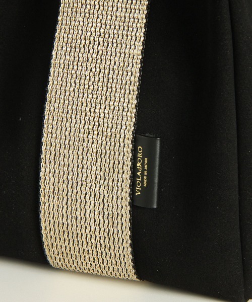 大得価お得 バッグ PayPayモール店 - 通販 - PayPayモール ハンドバッグ ≪VIOLAd’ORO≫ラメテープバッグMサイズ ZOZOTOWN 2022豊富な