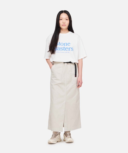 GRAMICCI グラミチ ロング ベイカー スカート　ホワイト GRAMICCI スカート 「GRAMICCI/グラミチ」 LONG BAKER SKIRT