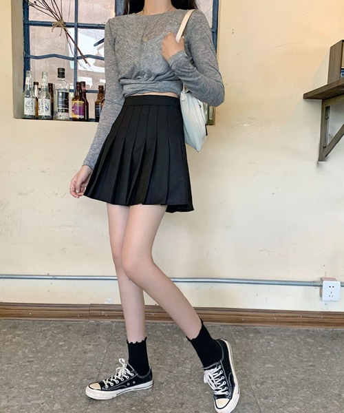 Jewelobe スカート ベーシックプリーツミニスカート : ZOZOTOWN