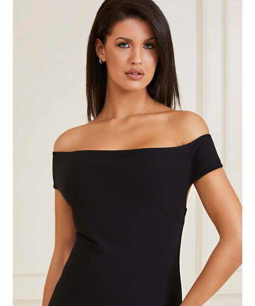 GUESS ワンピース MARCIANO Dahlia Off-the-Shoulder Dress