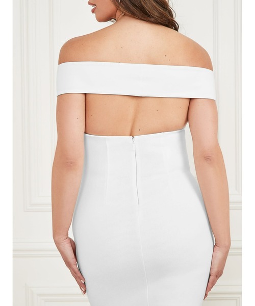 GUESS ワンピース MARCIANO Dahlia Off-the-Shoulder Dress