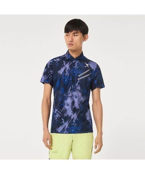 OAKLEY ポロシャツ オークリー SKULL NOISY TONE SHIRT / ゴルフ