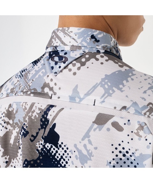 OAKLEY ポロシャツ オークリー SKULL NOISY TONE SHIRT / ゴルフ