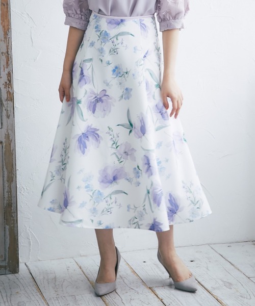 tocco closet（トッコ クローゼット） スカート ウエスト配色ライン 
