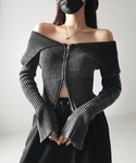 ニット セーター 「 3color 」ダブルジ...の詳細画像2