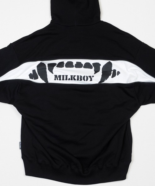 MILKBOY パーカー ZIP FANG レディース メンズ : ZOZOTOWN Yahoo