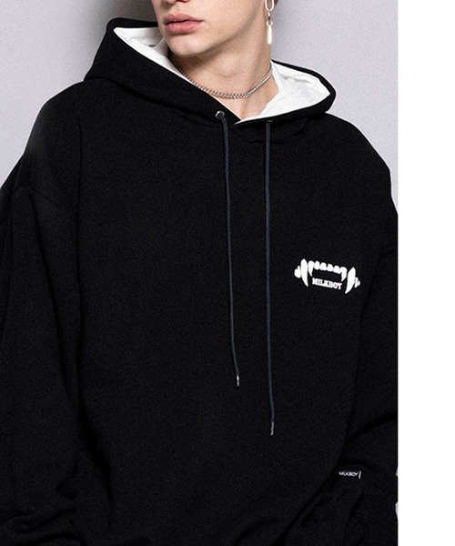 MILKBOY パーカー ZIP FANG レディース メンズ : ZOZOTOWN Yahoo