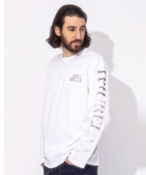 1PIU1UGUALE3 RELAX tシャツ 「当店独占販売」 ラインストーンロゴ 