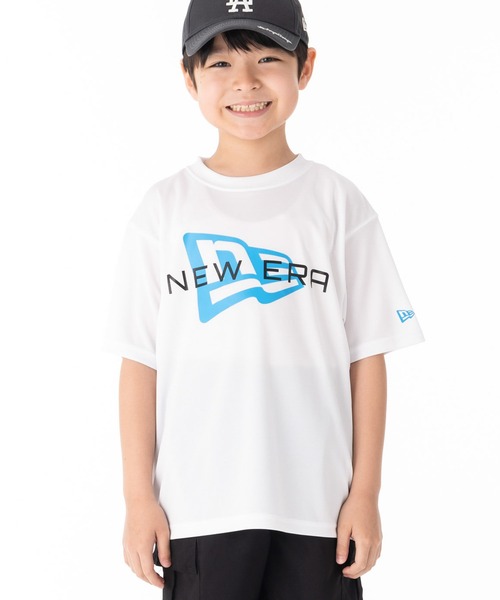 NEW ERA（ニューエラ） tシャツ 速乾 キッズ 半袖Tシャツ吸汗速乾