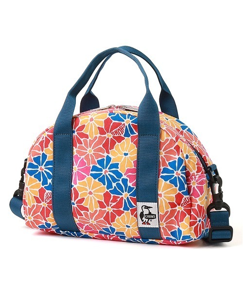 Chums ボストンバッグ カラフル幾何学模様 CHUMS（チャムス） ボストンバッグ Mini Bowling Bag Sweat メンズ