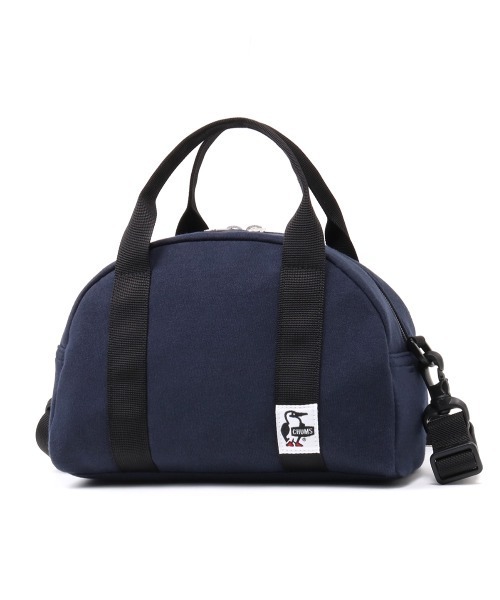 CHUMS ボストンバッグ 黒/青 大きめ CHUMS（チャムス） ボストンバッグ Mini Bowling Bag Sweat メンズ