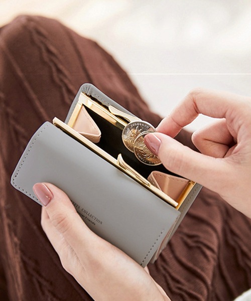 Dewlily 財布 三つ折りミニ財布 レディース : ZOZOTOWN Yahoo!店