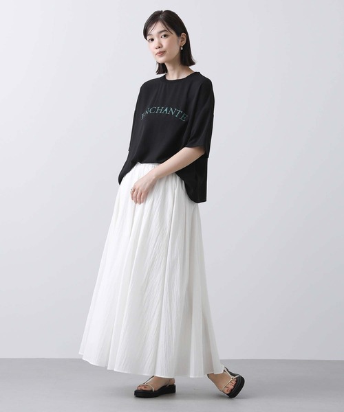 ブラウス シャツ クラッシュロゴTシャツ レディース クラッシュロゴTシャツ / GRACE CONTINENTAL | GRACE
