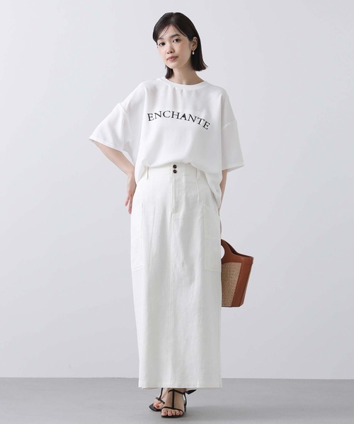 tシャツ ジョーゼットロゴ５分袖カットソー レディース Gready Brilliant｜ジョーゼットロゴ5分袖カットソー | Rakuten