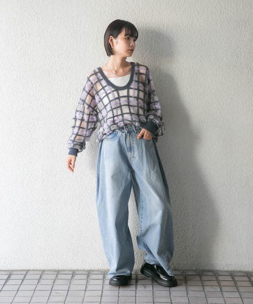 ドキンちゃん　　　タックデニムパンツ UN アンパンマン ドキンちゃんデニム風花柄スパッツ ｜アイテム