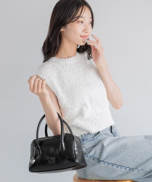 LOWRYS FARM（ローリーズファーム）の「エンボスボストンBAG