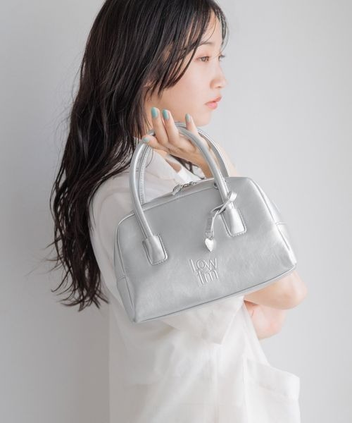 雑誌で紹介された LOWRYS FARM 144368 エンボスボストンBAG ボストンバッグ ドラゴンボールカード