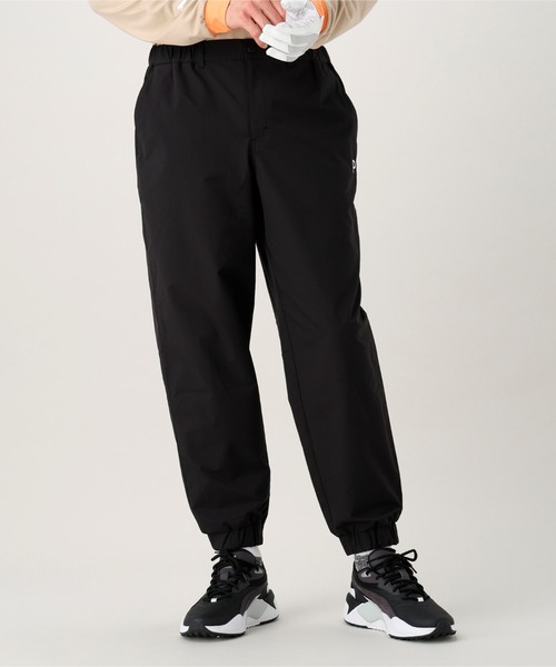 PUMAプーマ ゴルフ ストレッチ ジョガーパンツ メンズ Lサイズ　ブラック PUMA パンツ プーマ メンズ ゴルフ PC ストレッチ ダブル クロス