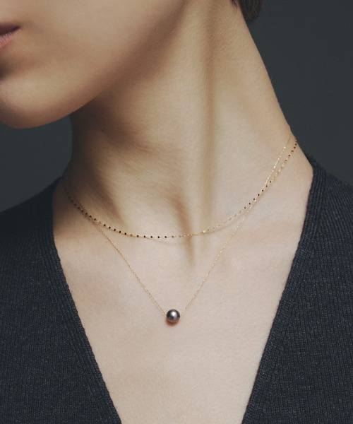 店舗良い les bonbon ネックレス 「les bonbon」K18 akoya pearl necklace アクセサリー