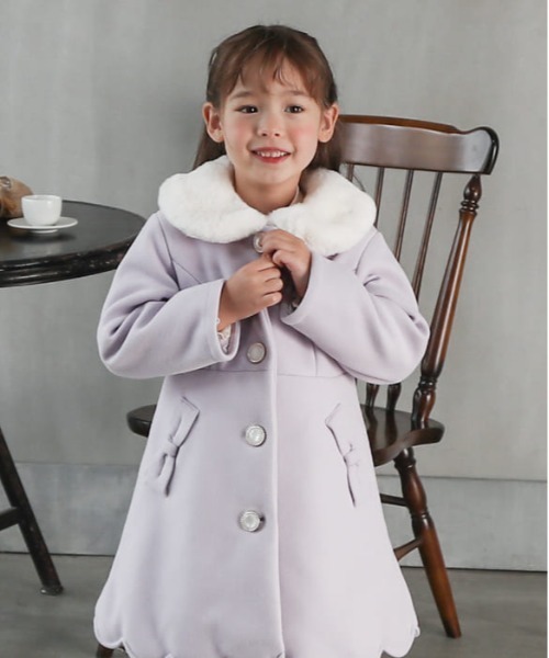 Biquette Club コート アウター キッズ 子供服 女の子 : ZOZOTOWN