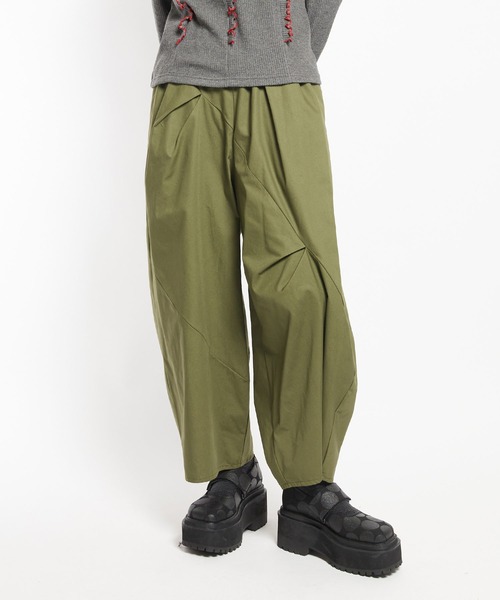 パンツ アーミークロス Bタックパンツ レディース メンズ : 86183690 