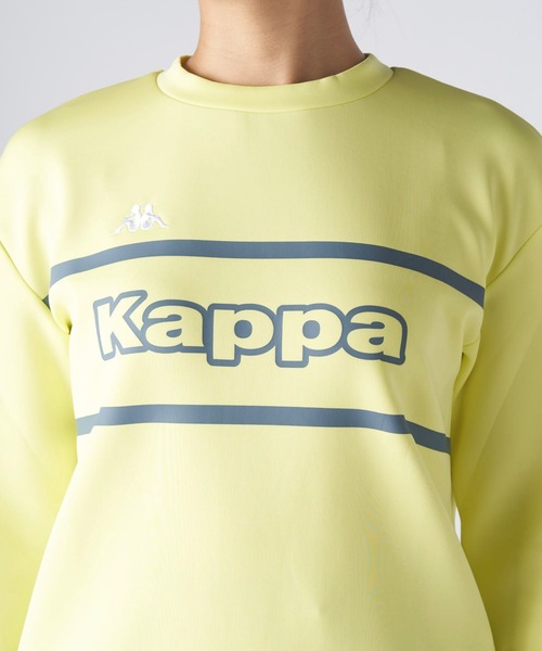 トレーナー スウェット 「Kappa/カッパ」レディースダンボールニットスウェット　ゴルフ レディース Kappa トレーナー スウェット 「Kappa/カッパ」レディース